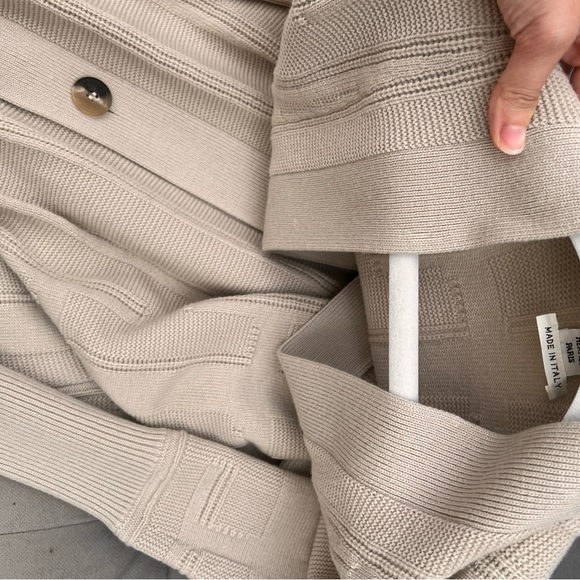 Authentic Hermes Long Cardigan 100% virgin wool - Picture 6 of 6